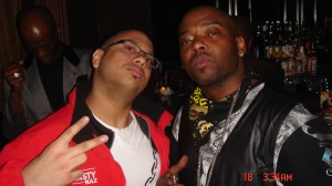 Dj Nasty with Treach of Naughty by Nature in NYC