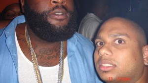 A "short" DJ Nasty with a "tall" Rick Ross in Miami